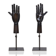 mannequin wood articulated arms hands display for gloves